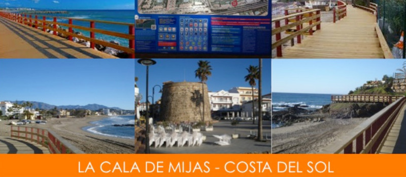 The coastal Footpath of Mijas