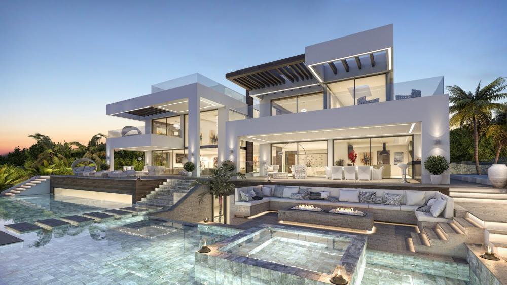 modern off-plan villa in Nueva Andalucia Marbella